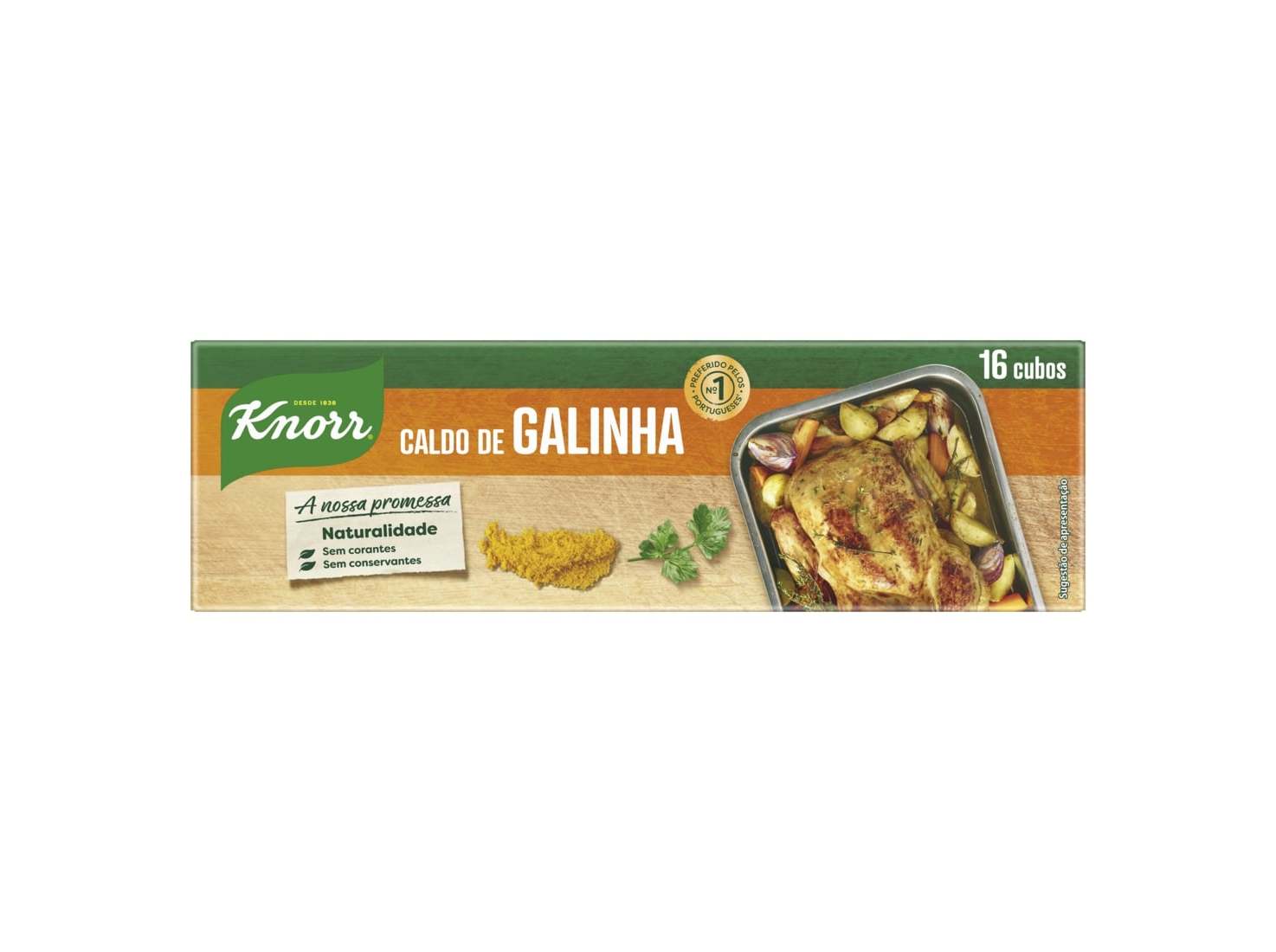 CALDO KNORR GALINHA 16 CUBOS 160G