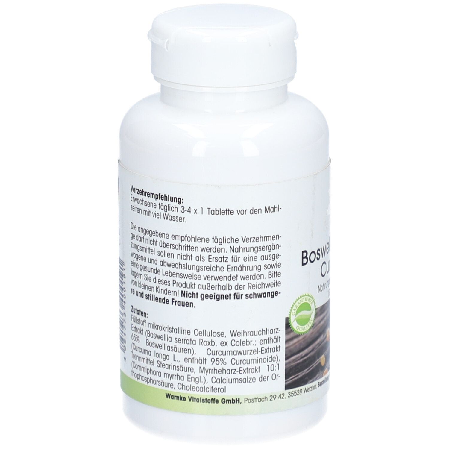 WARNKE Boswellia Myrrhe Curcumin