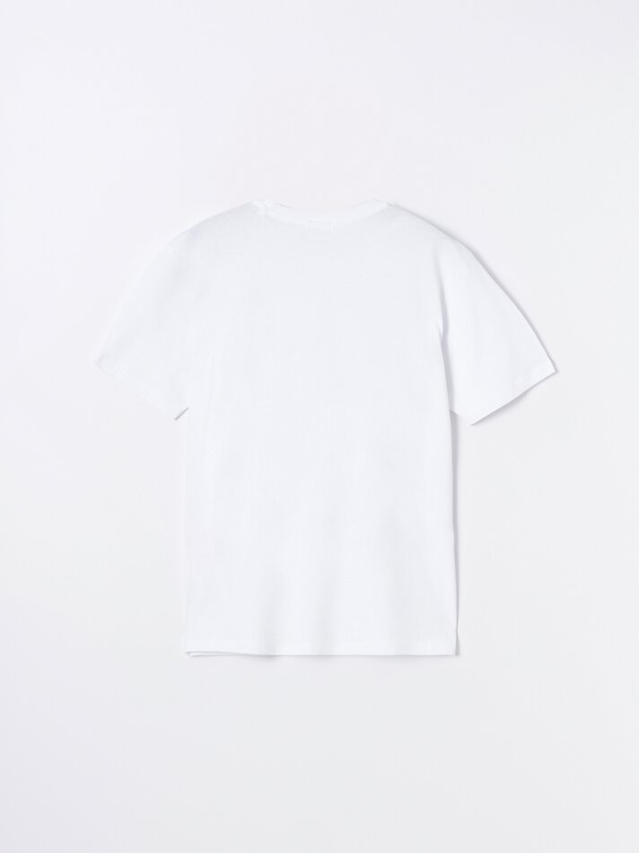 Camiseta estampada - Branca