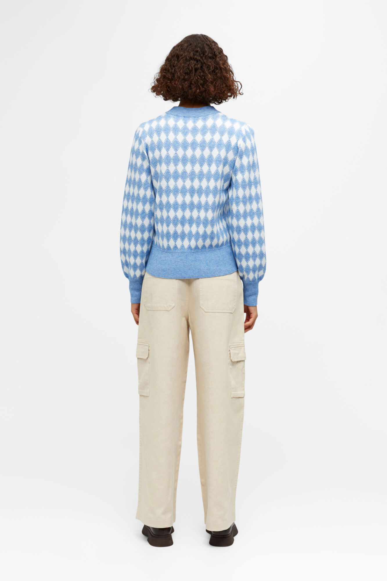 Camisa de malha - Azul