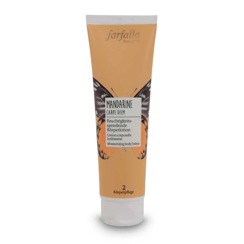Farfalla Feuchtigkeitsspendende Körperlotion<br>150 ml, Mandarine