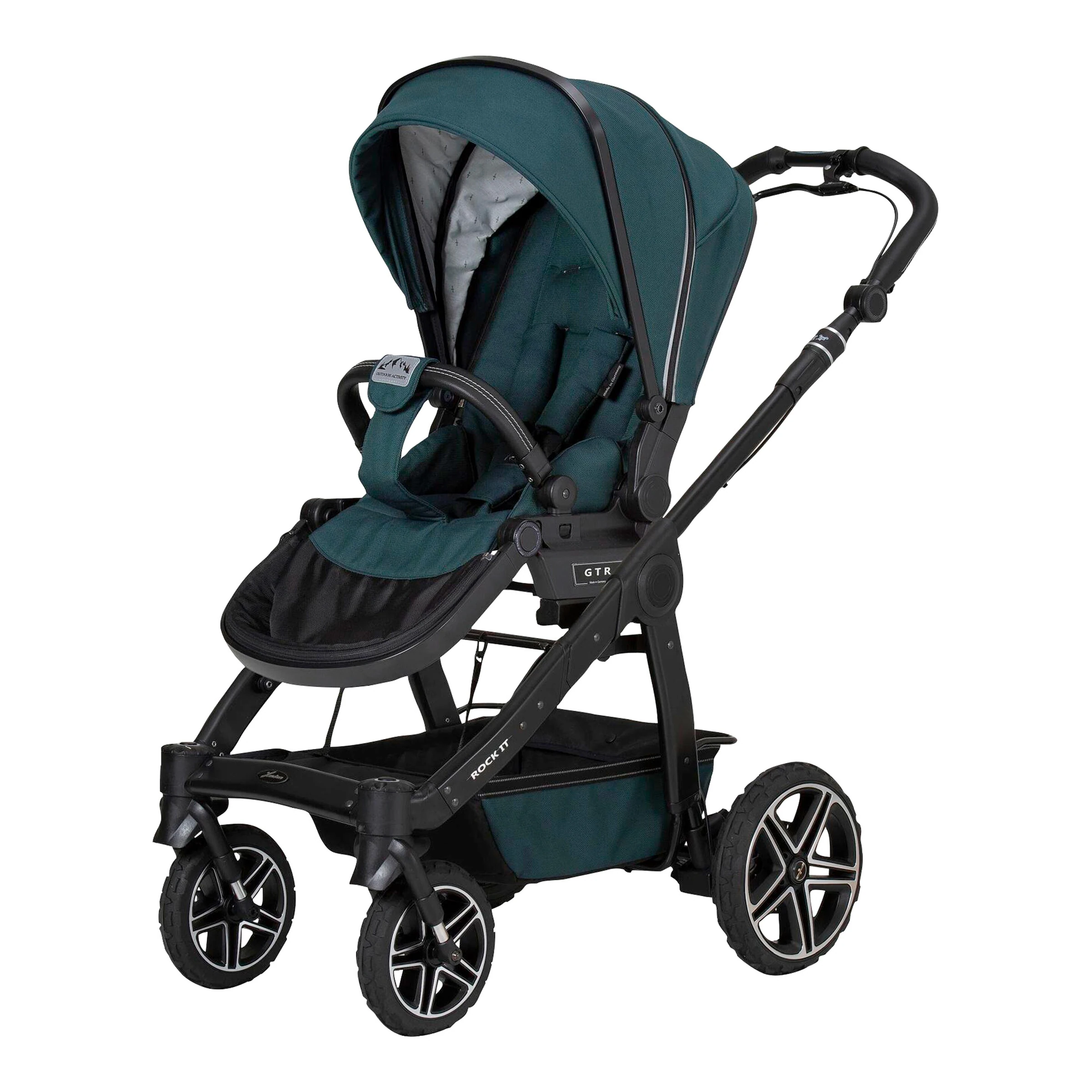 Hartan Kombikinderwagen ROCK IT OUTDOOR leaf