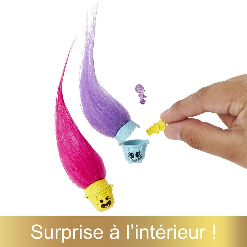 TROLLS 3 - FIGURINE POPPY - HAIR POPS