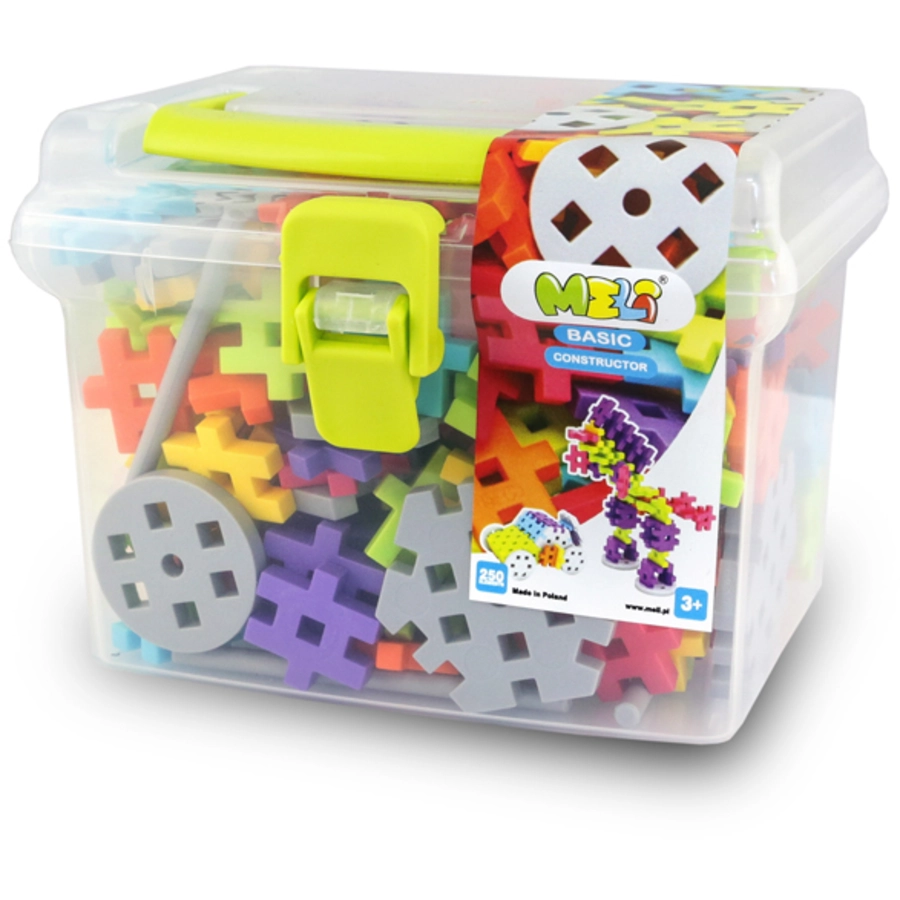 Meli Basic Constructor Travel Box 250 Mehrfarbig
