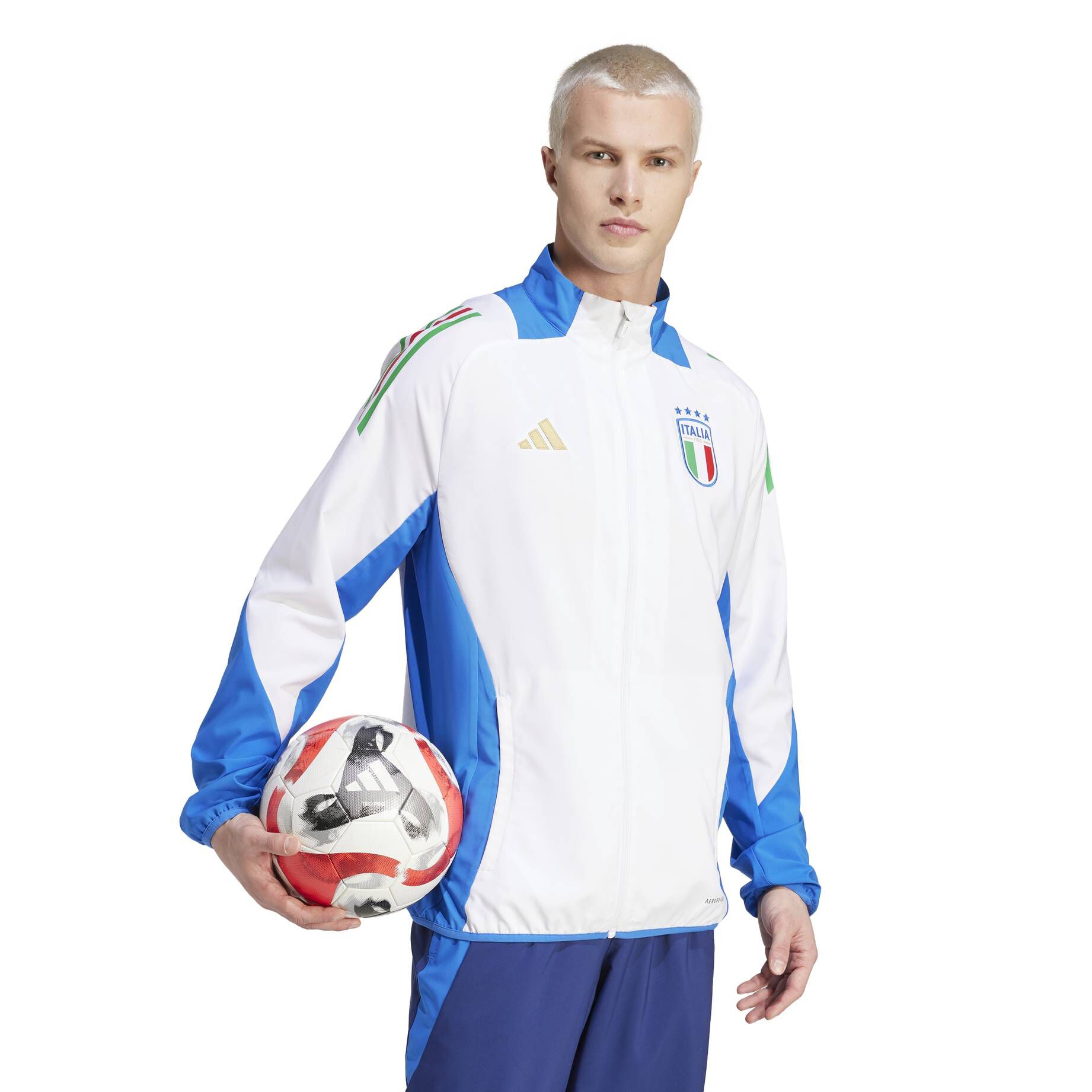 adidas Performance| Herren Fußballjacke ITALIEN FIGC PRE TIRO23