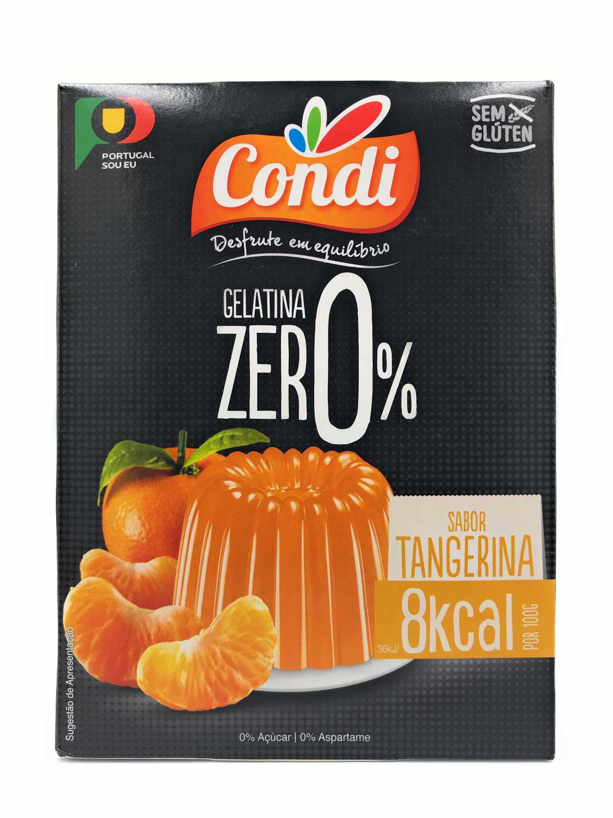 Condi Gelatina Zero Mandarina 28 g