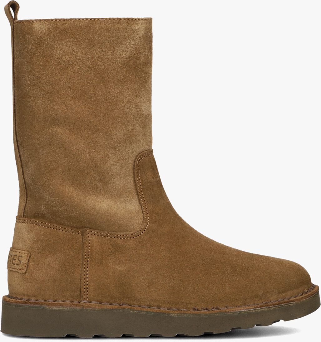 bruine shabbies enkelboots palissa mia high zip