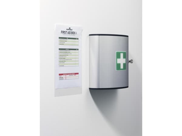 DURABLE POCKETFIX - Selvklebende lomme - for A4 - gjennomsiktig (en pakke 50)