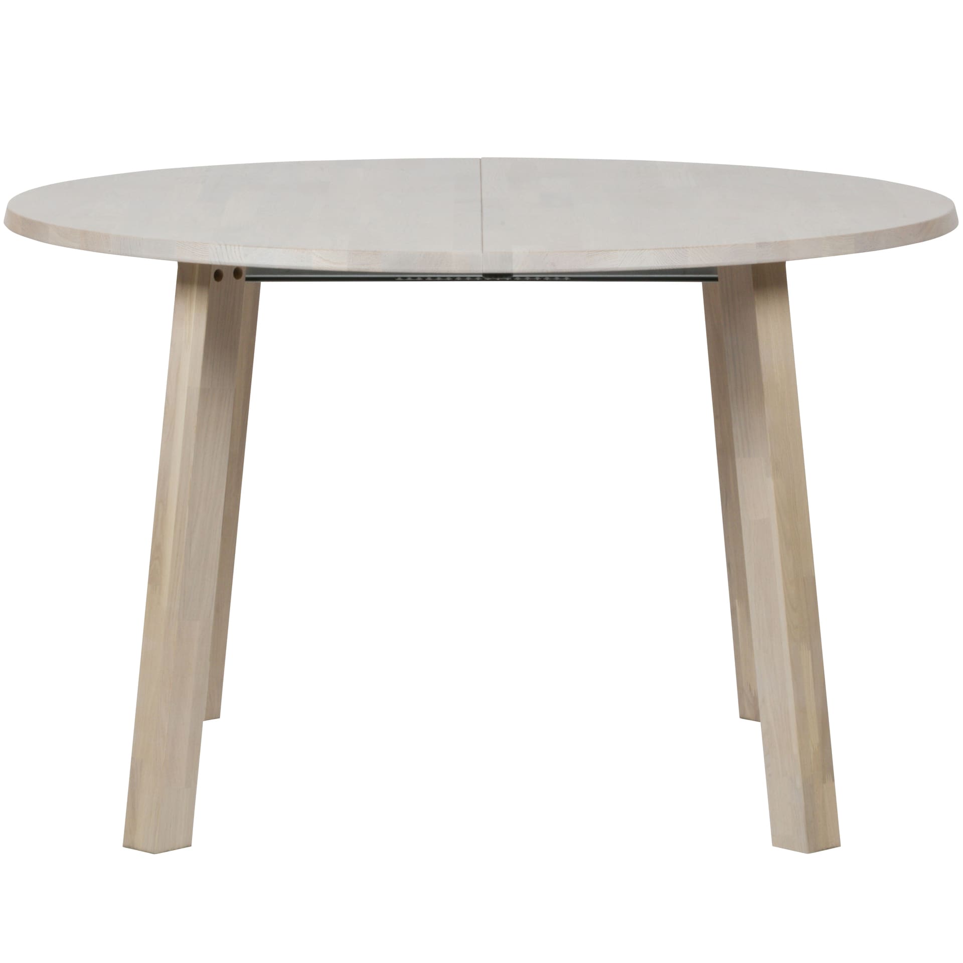 Esstisch LANGE JAN 120 x 120 (160-200) cm Eiche Sydney-Weiß