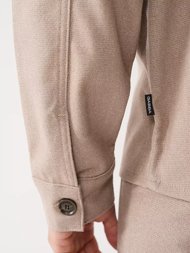 GABBA Overshirt CLIPPER SHAFI  braun