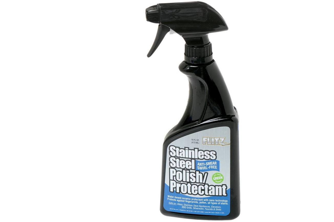 Flitz roestvast staal polijst- en beschermmiddel, 473 ml