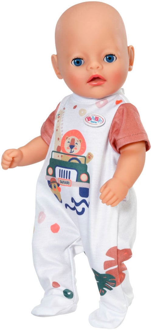 Baby Born Puppenkleidung »Strampler Dschungel, 36 cm« mit Kleiderbügel