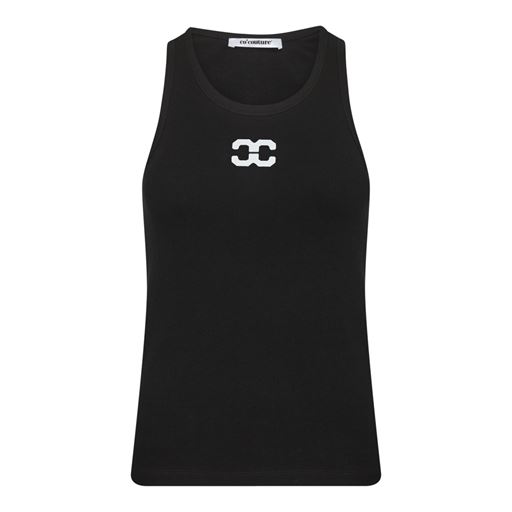 Co'Couture SaharaCC Tank Top, Black, XL