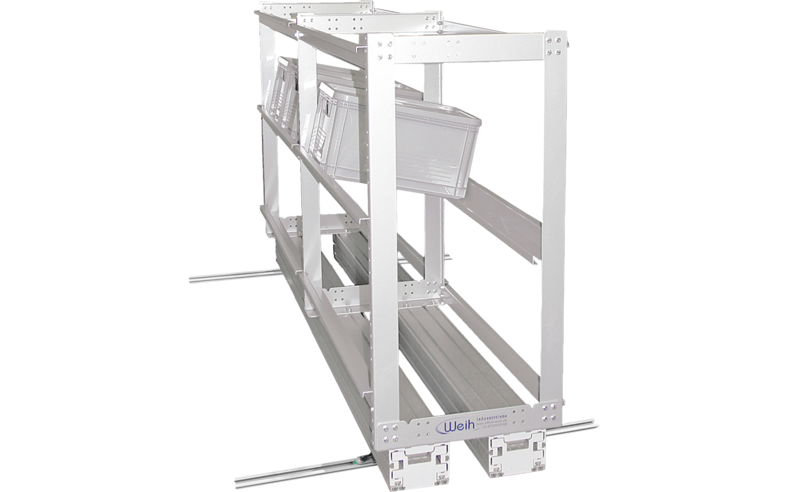 Weih-tec  Load Move R2 Heckgaragen-Regalsystem