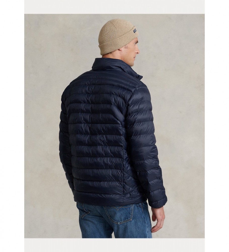 Jaqueta dobrável Ralph Lauren Terra Poly Fill cor marinho