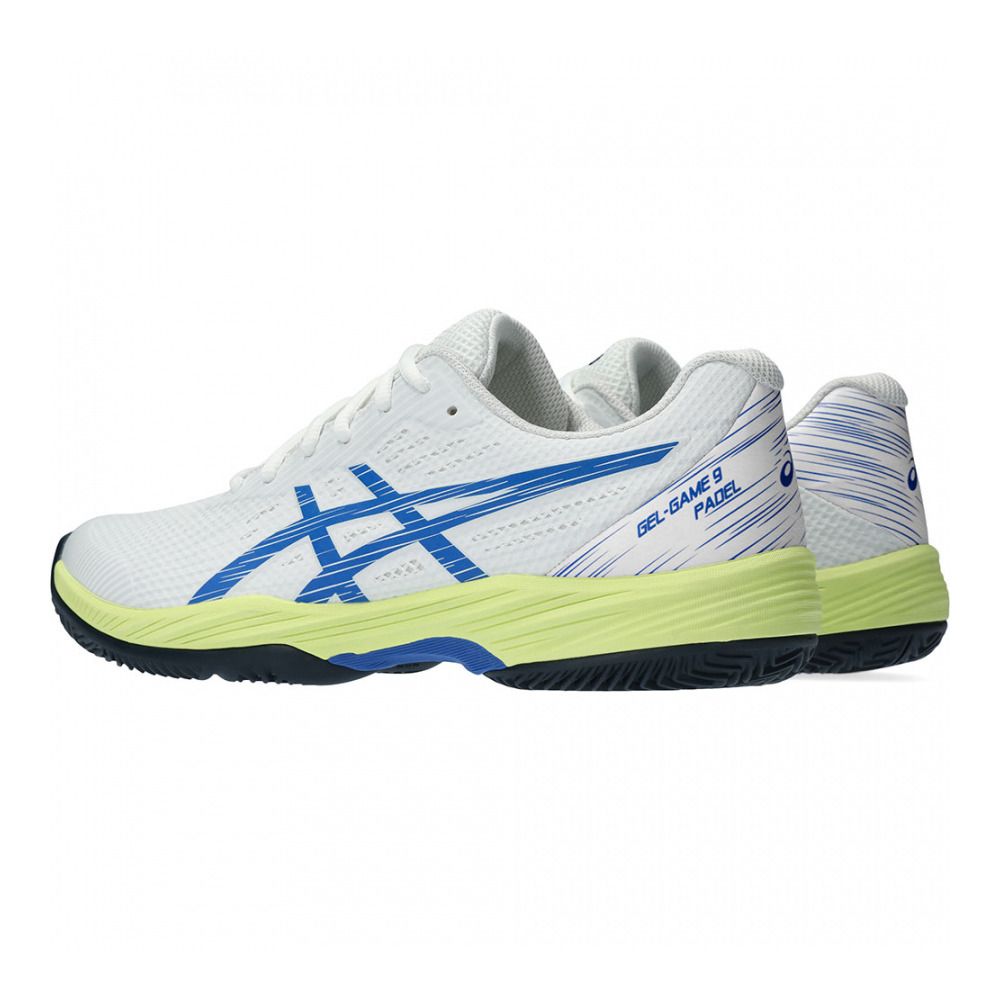 Asics GEL-GAME 9 PADEL - Chaussures de padel Homme white/illusion blue