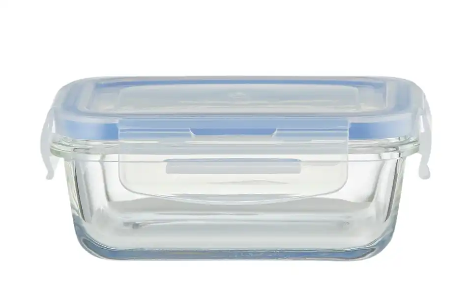 Aufbewahrungsdose, 2er-Set aus Glas 330ml, rechteckig