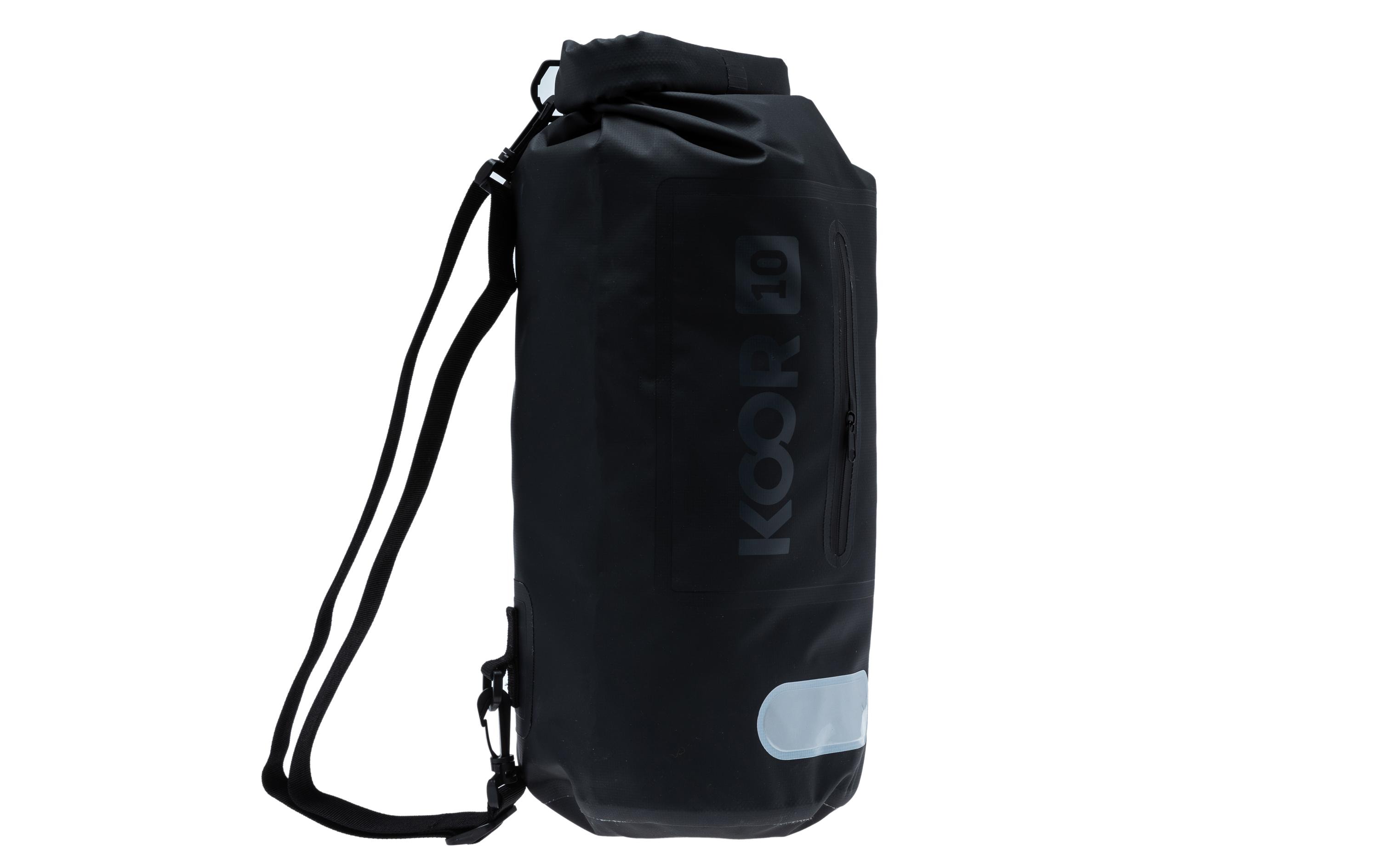 Dry Bag Toore Schwarz 10 lWasserdichter Schwimmsack