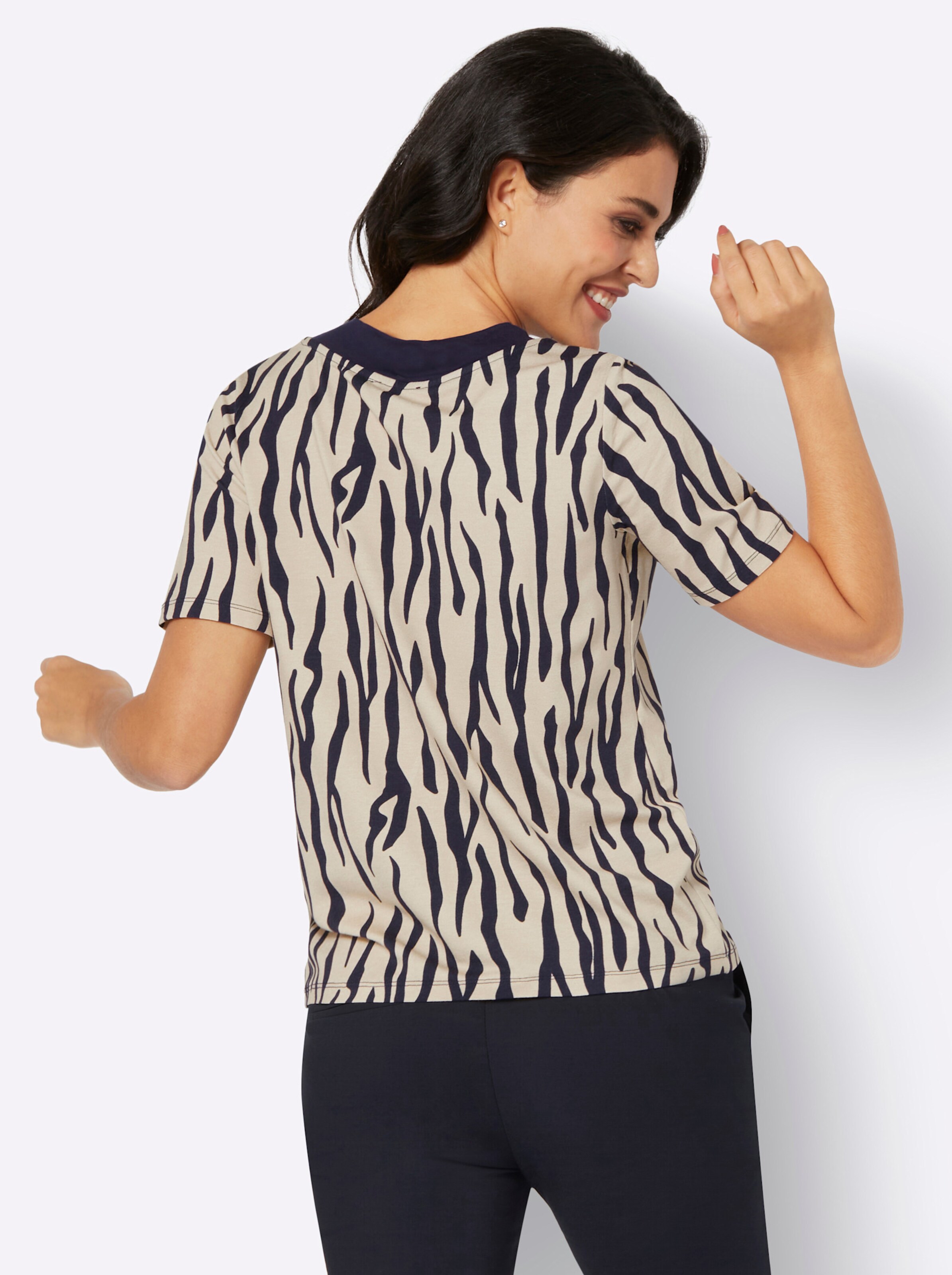 Shirt in marine-sand