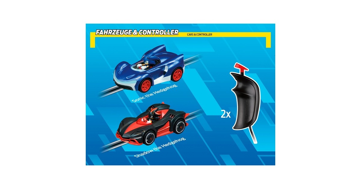 CarreraGO!!! - Sonic the Hedgehog Racebaan  (Schaal 1:43)