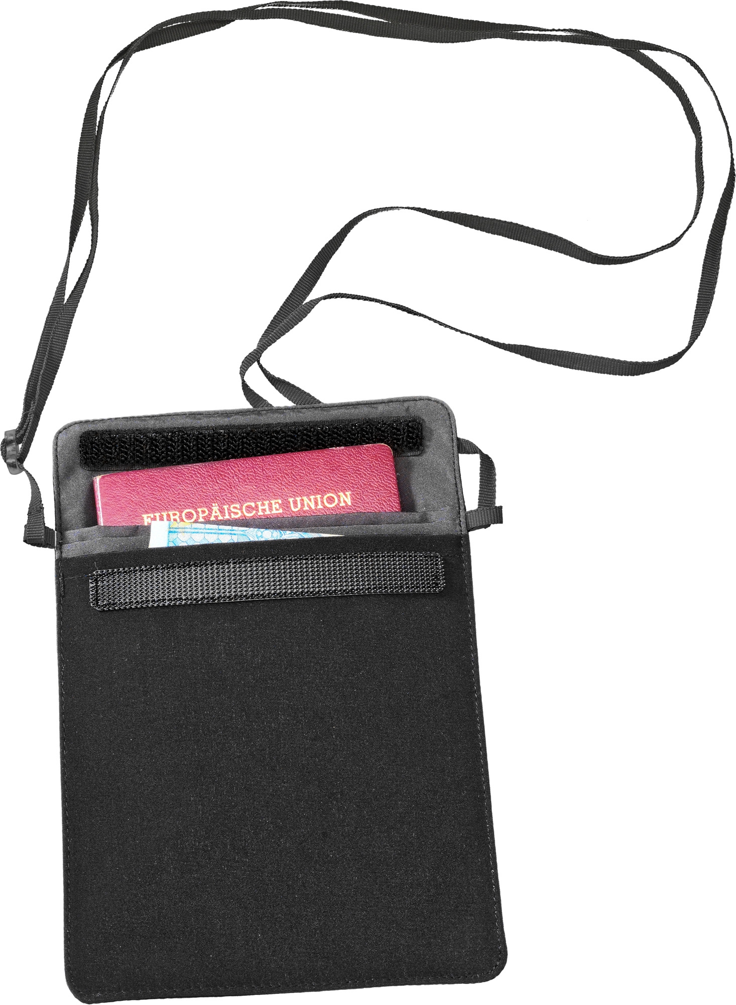 Cocoon Secret Passport Wallet Brustbeutel schwarz