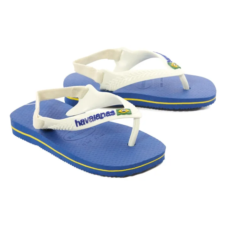 Havaianas Tongs Baby Brasil Logo | Bleu
