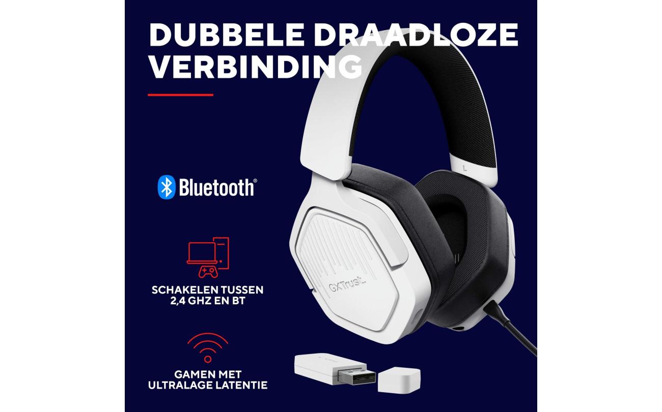 Trust GXT493W Carus Wireless Headset Wit