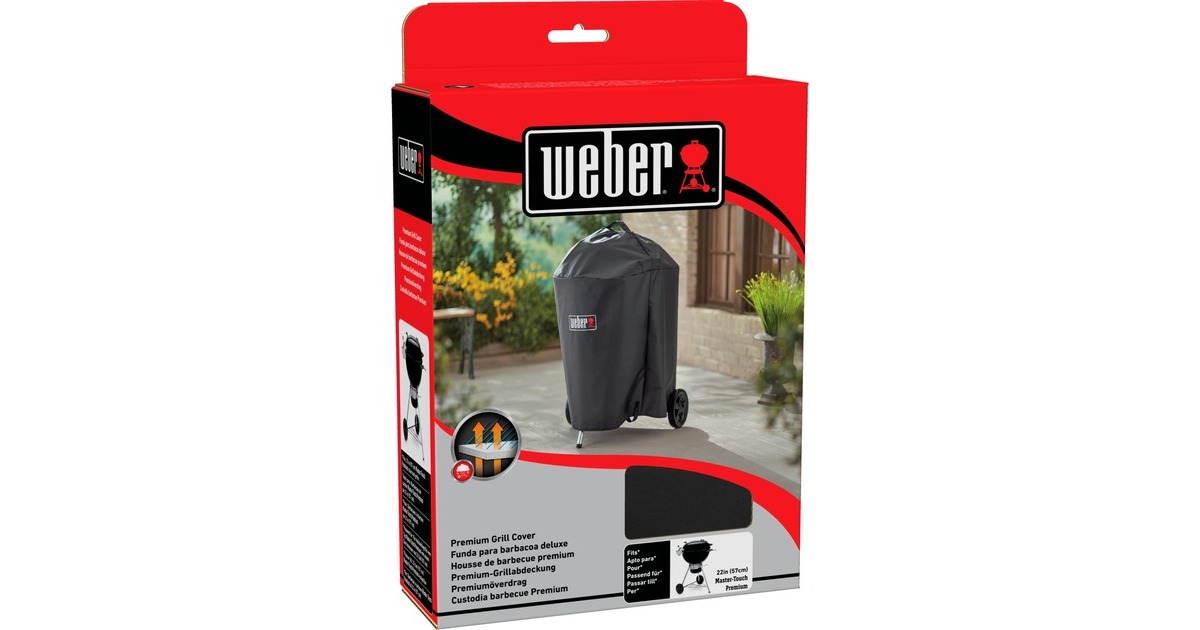 WeberPremium barbecuehoes - Original Kettle en Master-Touch beschermkap  (Zwart)