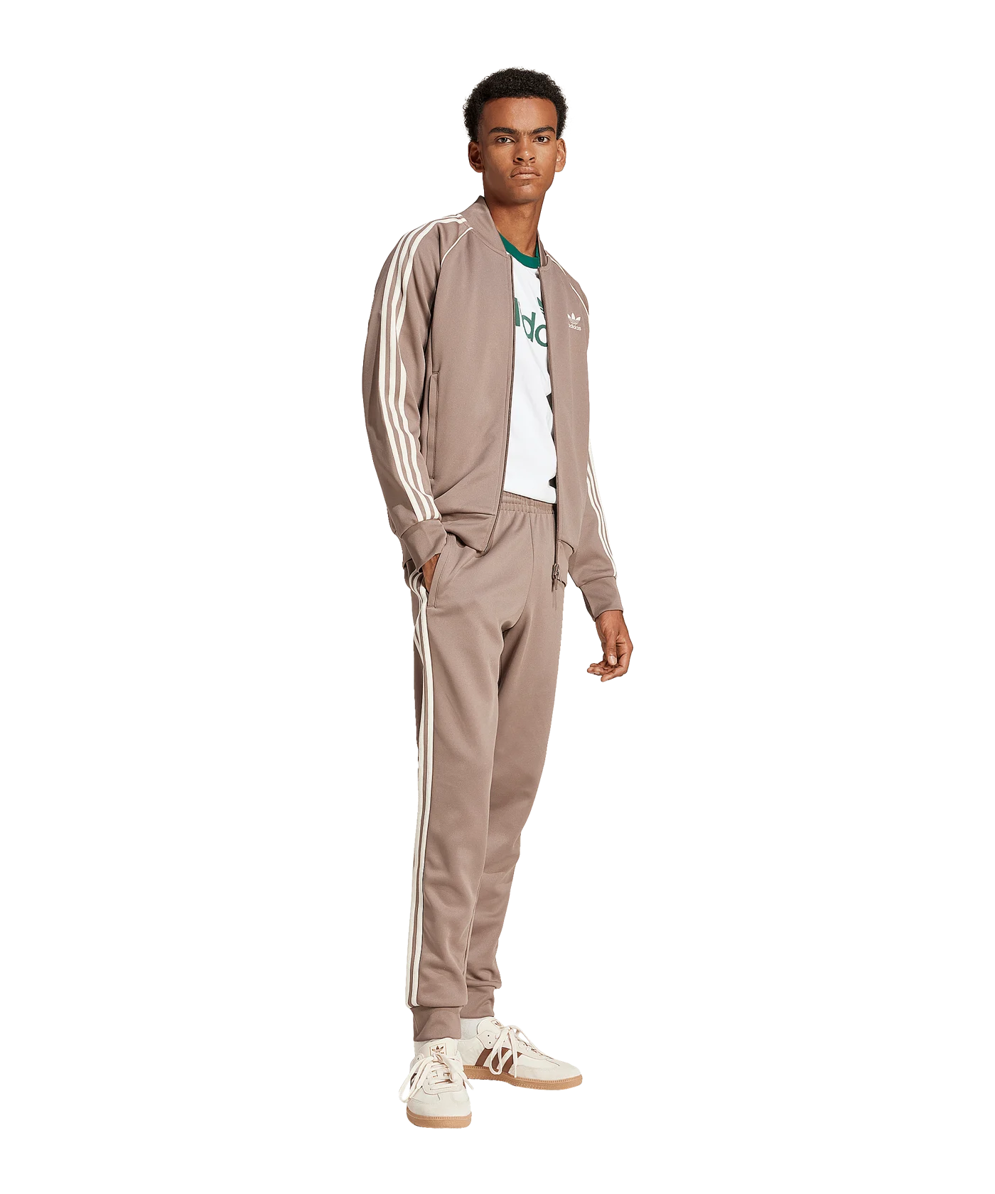 adidas Originals SST Jacke Braun