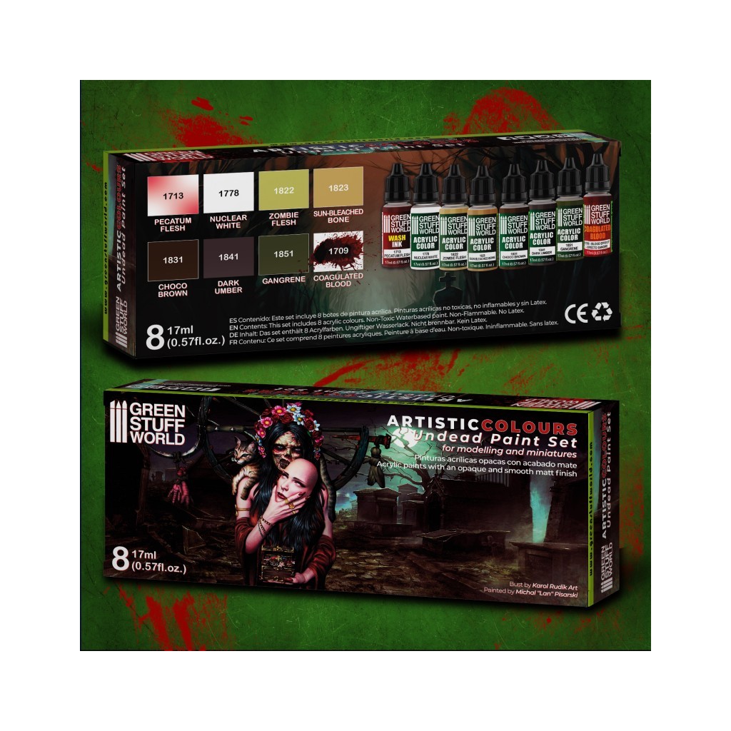 Set de Peintures - Mort-Vivant