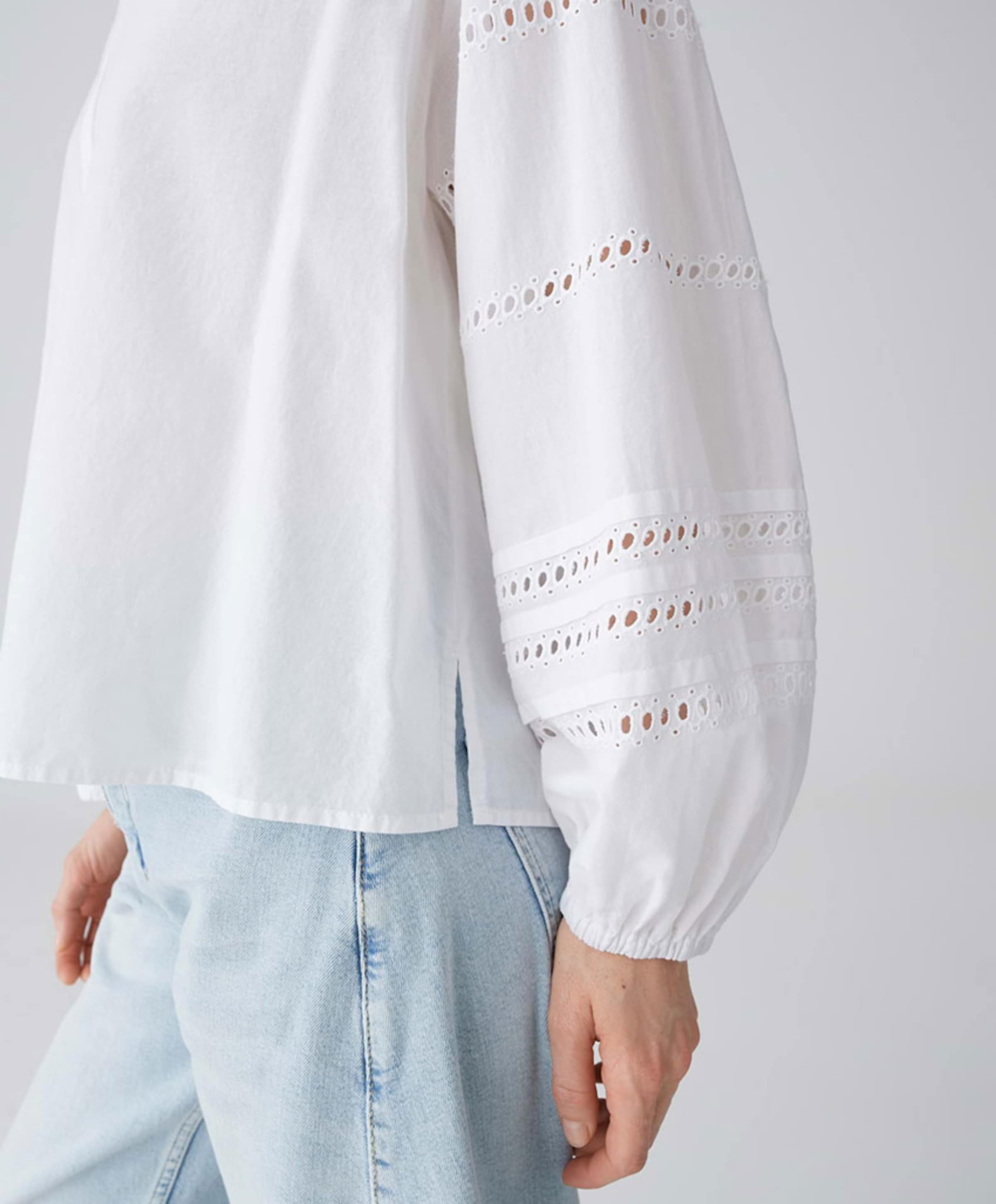 OPUS Dames blouse wit