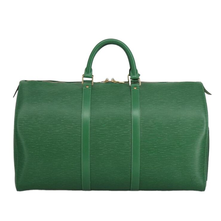 Louis Vuitton Vintage Louis Vuitton Keepall Green