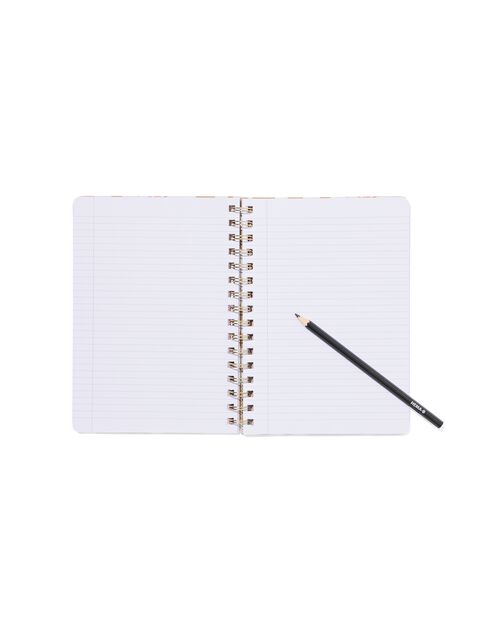 carnet de notes cœur avec spirale