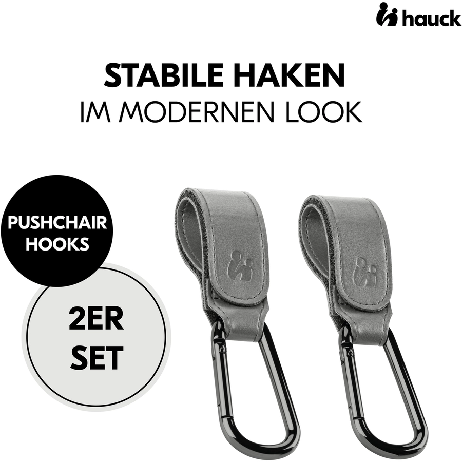 hauck Kinderwagen-Haken Grey