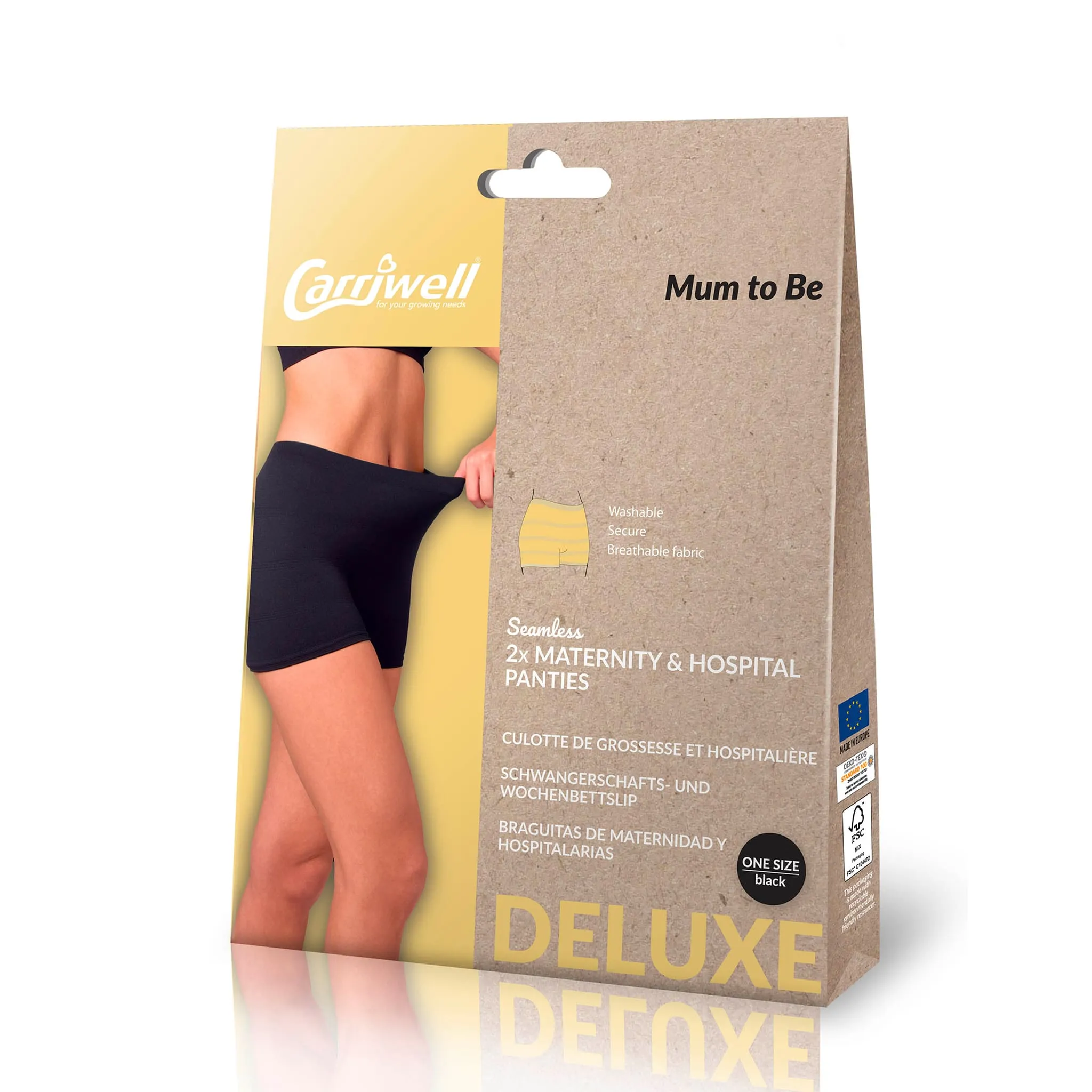Carriwell Culotte d'Hôpital Deluxe - Paquet de 2