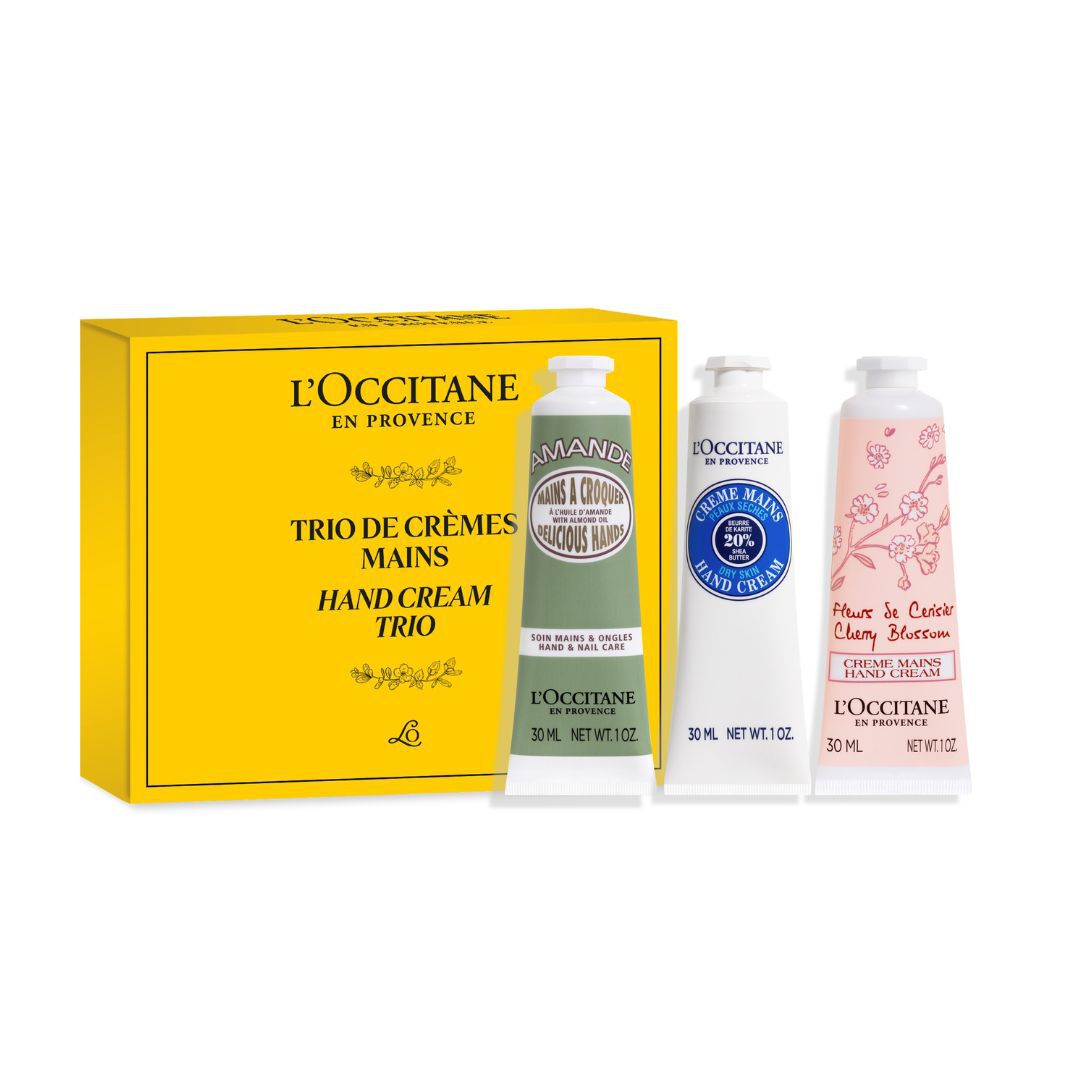L'OCCITANE L'OCCITANE TRATAMENT Trio Cremes de Mãos - 1un
