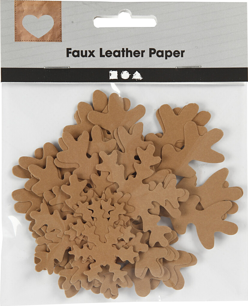 Snefnug - Ø 3+5+8+10 CM - 350 G - Natur - 16 Stk