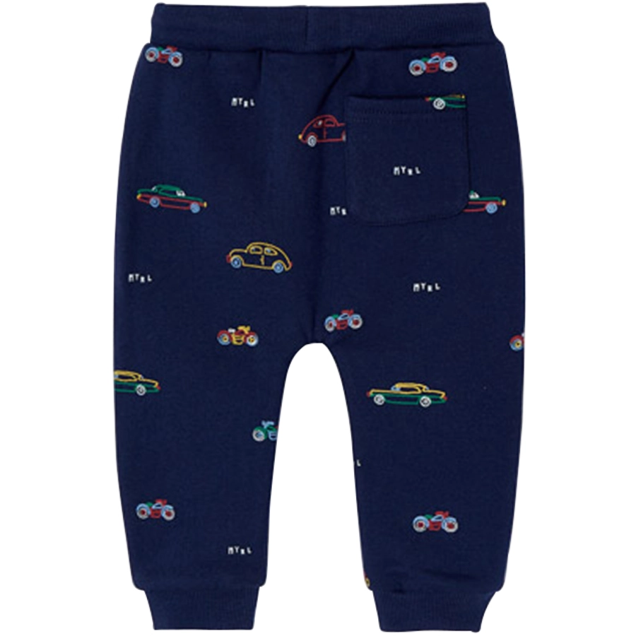 Mayoral Sweathose Auto bedruckt blau