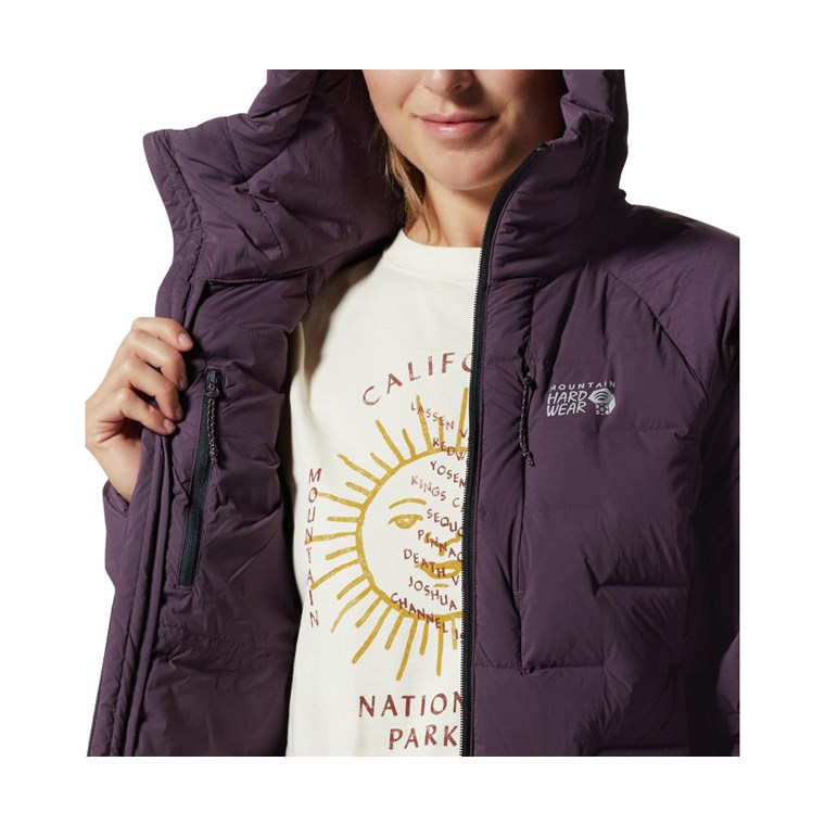 Mountain Hardwear Stretchdown Parka Women Dusty Purple