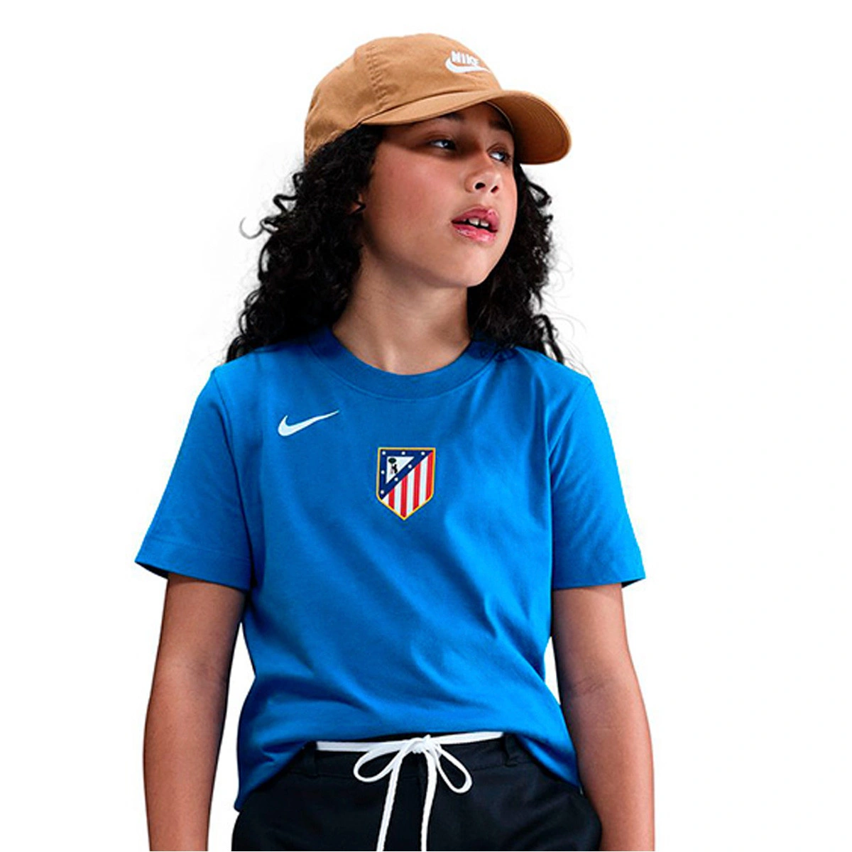 T-Shirt Nike Atl Madrid Fanswear 2025-2026 Criança