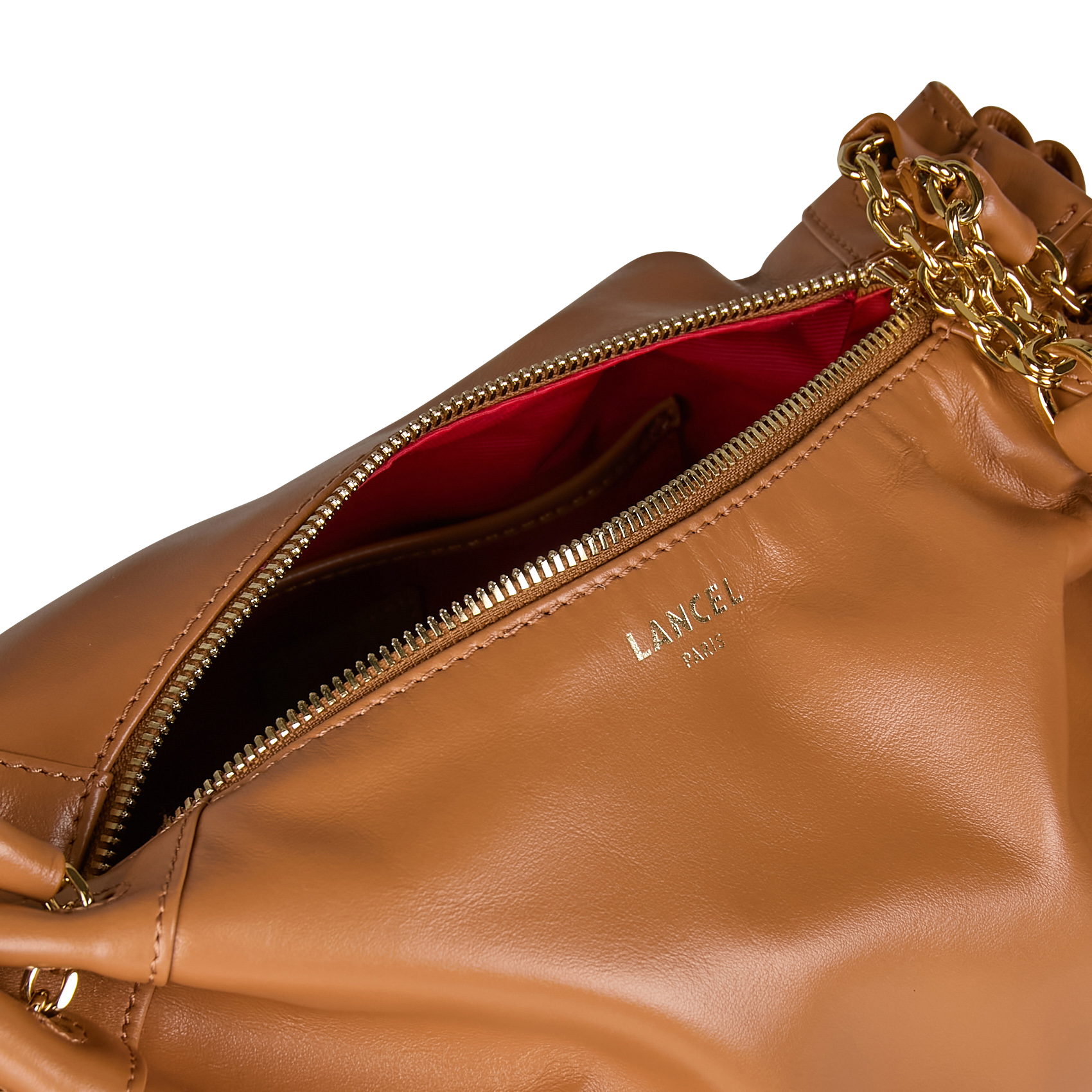 MABELLE - Sac bandoulière en cuir| Beige