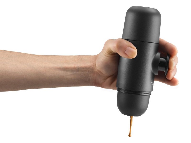 Wacaco Minipresso NS zwarte portable espresso machine