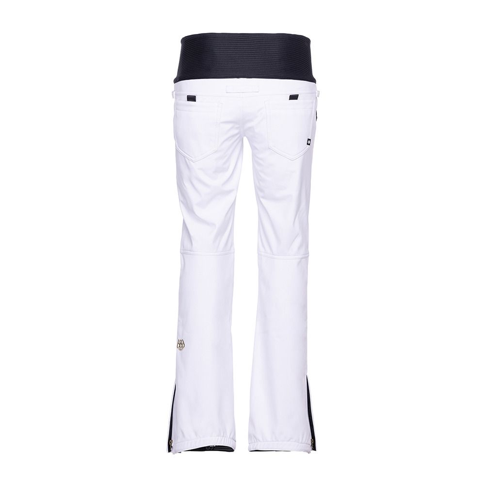 686 GOSSIP SOFTSHELL - Pantalon ski Femme white
