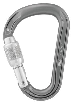 Mousqueton Screw-Lock Petzl Attache Gris
