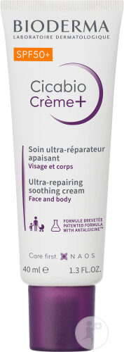 Bioderma Cicabio IP50+ Soin Ultra-Réparateur Tube 40ml
