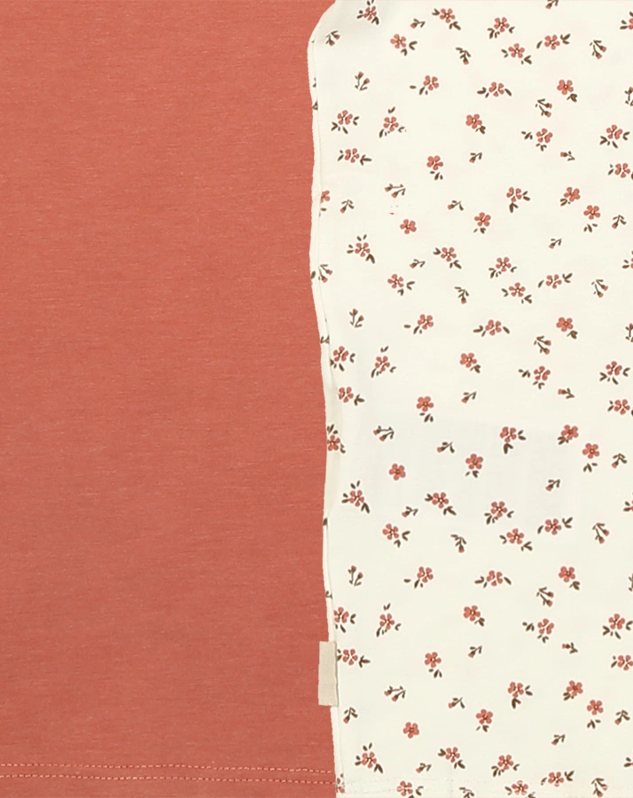 T-Shirt BASIC 33 2er Pack in canyon rose