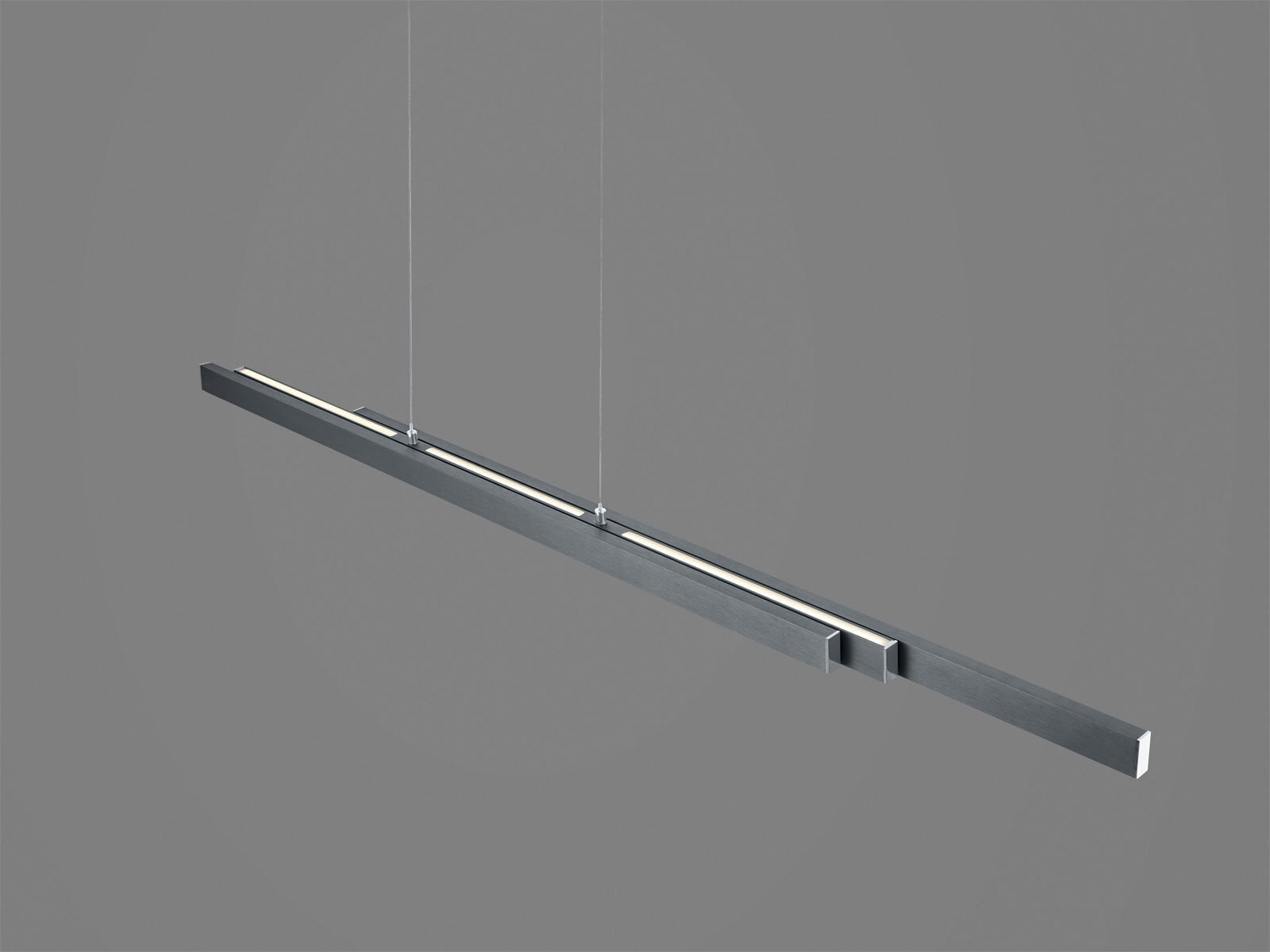 casaNOVA LED Balkenpendel LAETITIA 114-180 cm anthrazit