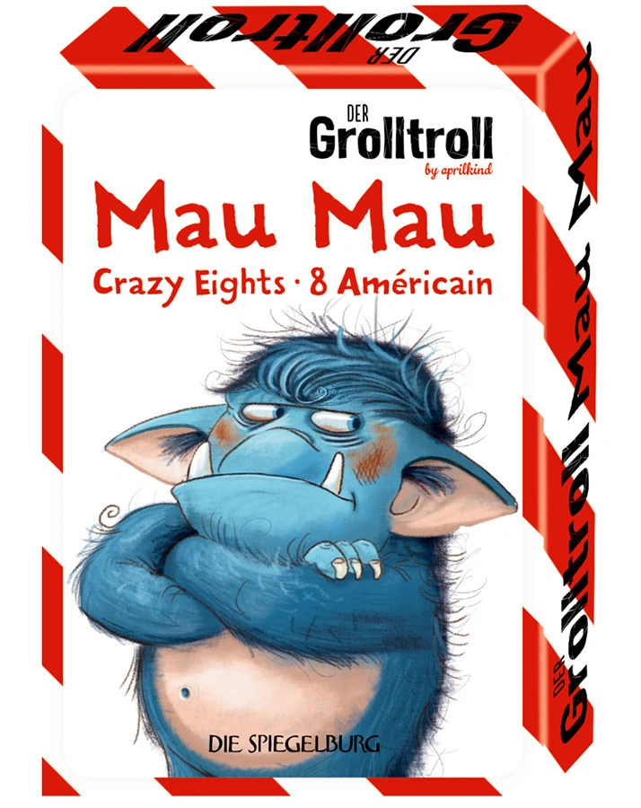 Mau Mau DER GROLLTROLL in bunt