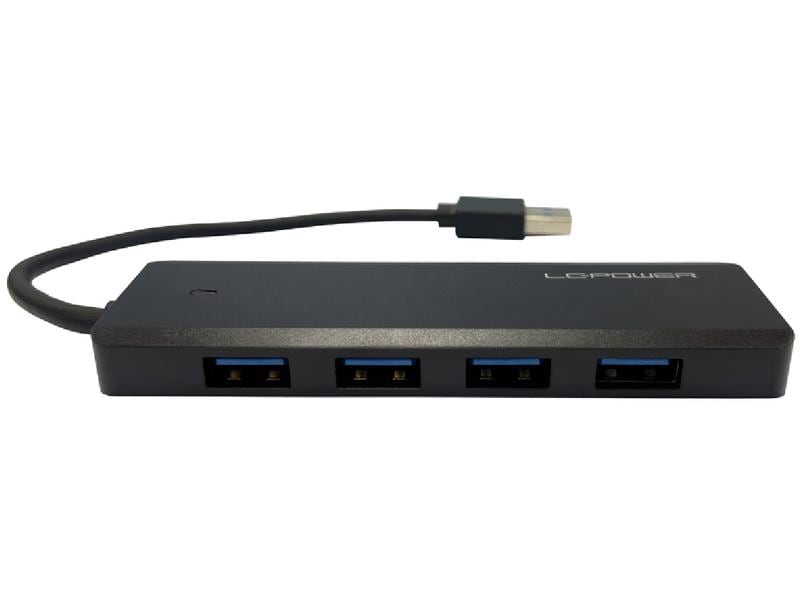 LC-Power USB-Hub LC-HUB-U3-4-V2 Externer USB-Hub