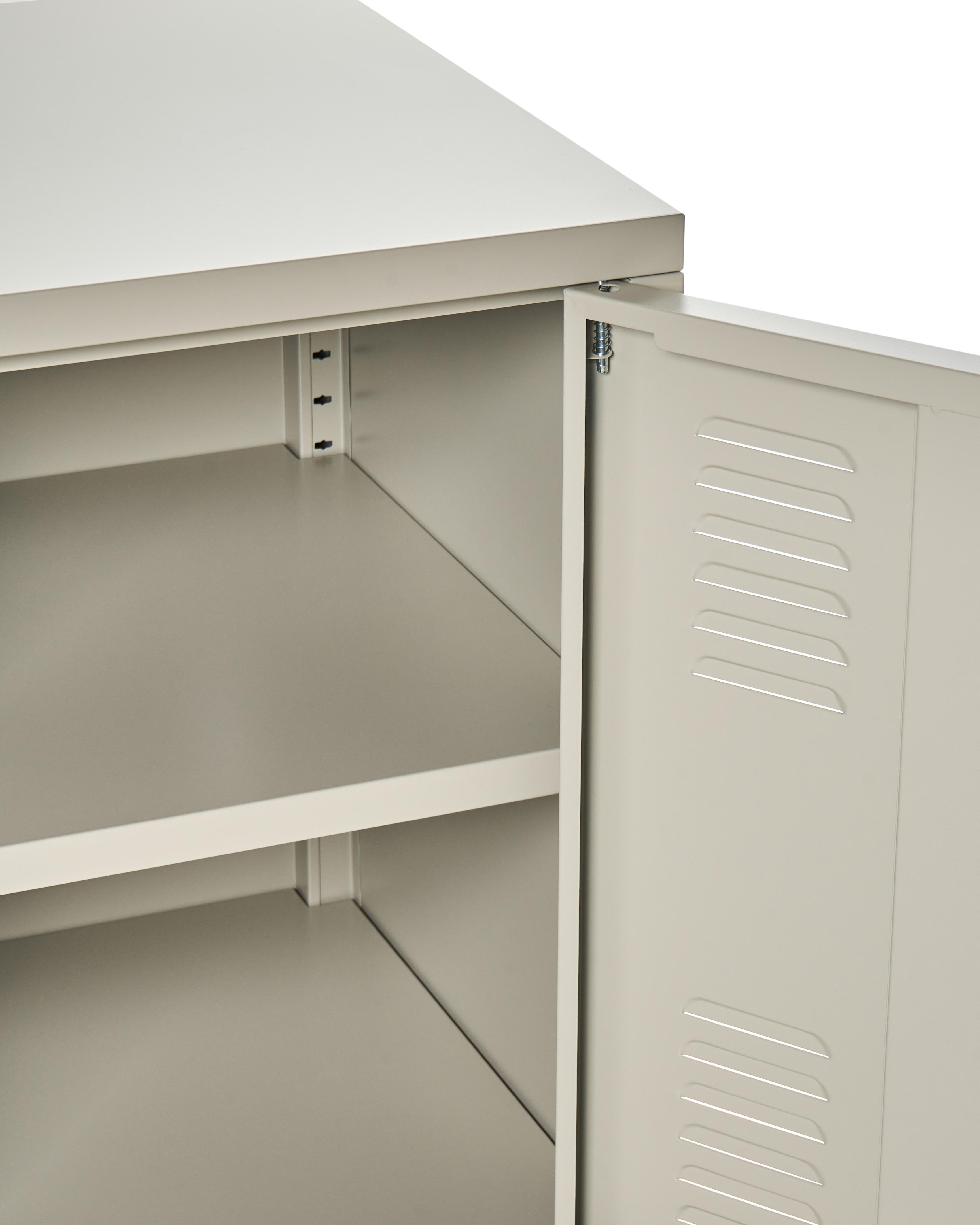 Kantoorkast CARDIFF Metaal Beige